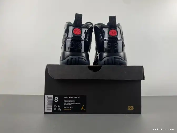 80% Off Sale Patent Jordan 302370-014 Bred Retro 9 Air 0510